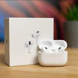 AirPods Pro 2nd generation High Quality – Enjoy Immersive Sound – Enhanced Noise Reduction – Wireless Convenience (Dubai Copy)